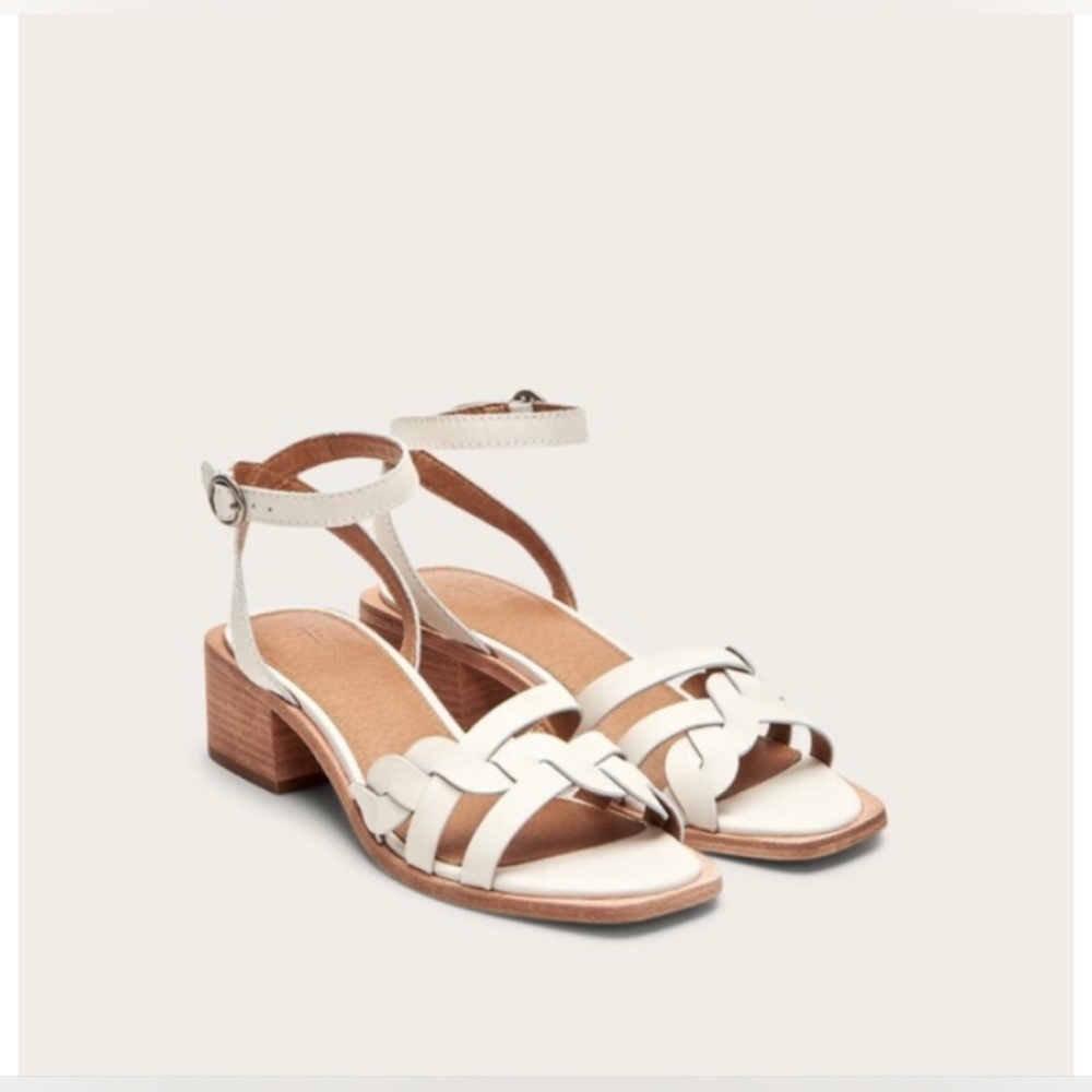 Frye Lucia Strappy Braid Sandal